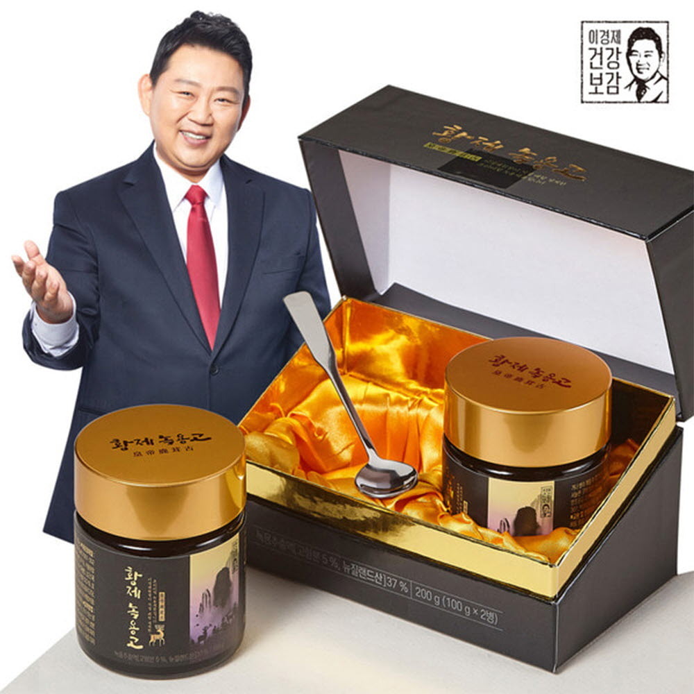 [이경제 건강보감] 황제 녹용고 100g x 2병 + 쇼핑백